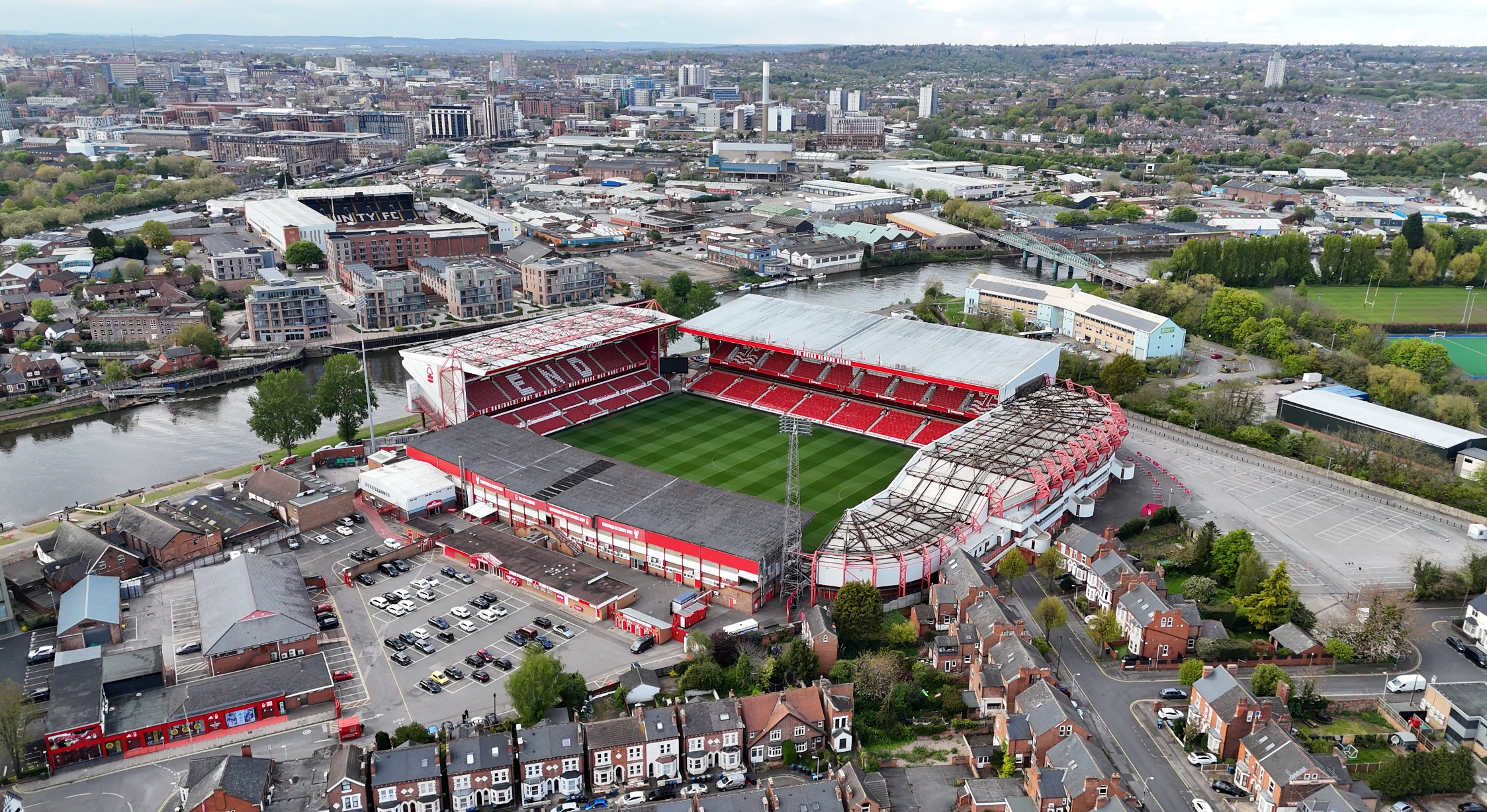Outside of City Ground